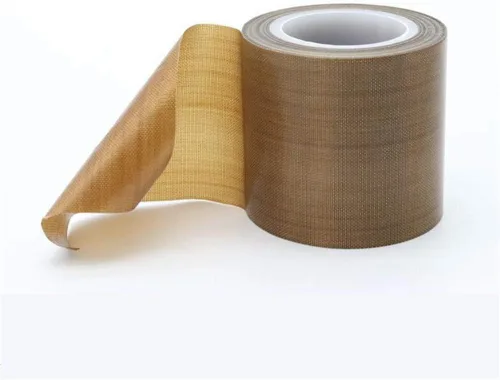 Cinta de PTFE Telfon Cinta de alta temperatura Cinta de sellado de soldadura para máquina selladora al vacío (marrón, 1.969 in x 11 yardas (33 pies)