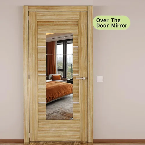 Miniatura 2 de Espejo de Puerta Irrompible de Cuerpo Completo, Espejo de Cuerpo Entero para Niños, Paquete de 4 de 12 x 12 pulgadas, Espejos Largos de Plexiglás a