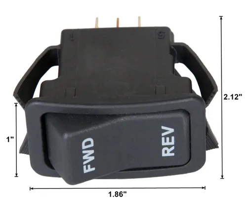 Miniatura 3 de Conjunto de interruptor basculante de marcha atrás para carrito de golf compatible con EZGO TXT 2003 en adelante PDS, reemplaza OEM 74323G01