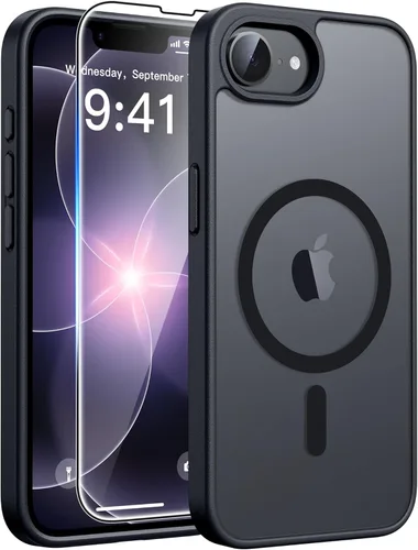 Miniatura 94 de FNTCASE - Funda para iPhone 16 Pro: magnética, mate, translúcida, de grado militar, protectora contra caídas, resistente, fina, duradera y a prueba