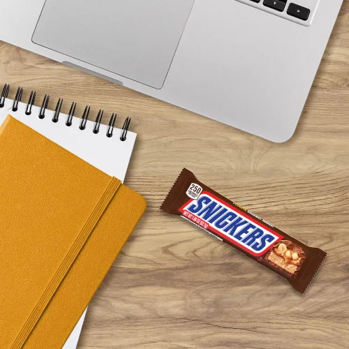 Miniatura 8 de Barras de caramelo y chocolate tamaño grande Snickers