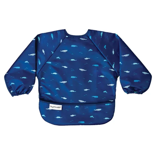 Tiny Twinkle - Babero de manga larga para bebés y niños pequeños | Babero impermeable tipo bata para comer | Esenciales de alimentación lavables a