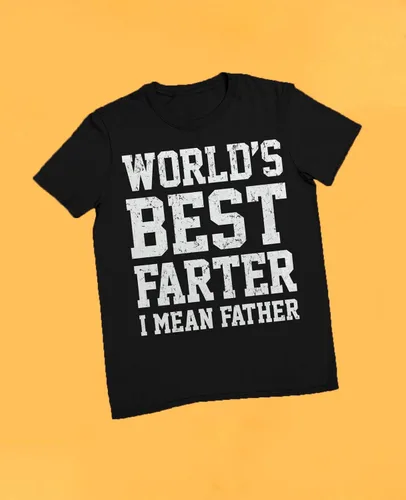 Miniatura 5 de Camiseta Tstars World Best Farter I Mean Father, regalos divertidos para papá de hija hijo, camiseta graciosa para hombres A1