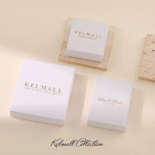 Miniatura 6 de KELMALL Aretes Colgantes de Pedrería Geométricos Gruesos para Mujeres Aretes Colgantes Rectangulares Audaces de Declaración, Joyería de Moda