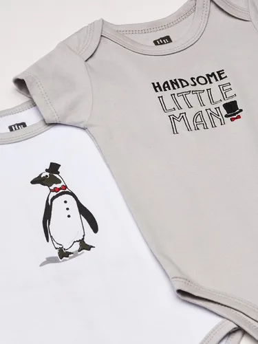 Miniatura 2 de Hudson Baby - Enterizo de algodón unisex para bebé