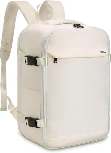 Miniatura 15 de HOMIEE Bolsa de Mano, Mochila de Viaje Grande Aprobada para Vuelos Bolsa para Artículos Personales, Mochila Diaria Impermeable para Equipaje Ligera