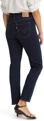 Miniatura 3 de Levis - Jeans clásicos de corte recto para mujer tallas estándar y extragrande