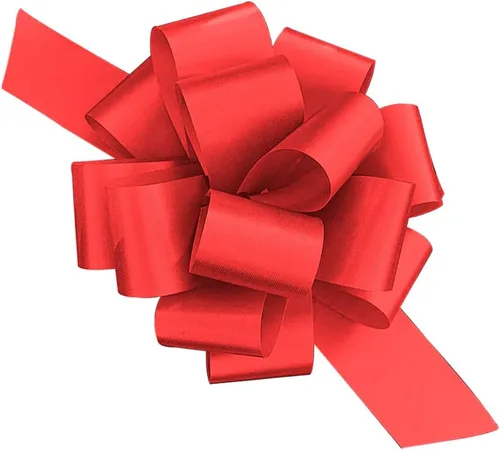 Miniatura 14 de PMU Lazos de cuerda para tirar – Lazos de regalo para bodas, cumpleaños y aniversarios – Lazos de cinta para flores y decoración de cestas – Lazo