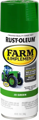 Miniatura 16 de Rust-Oleum 280131-6PK Pintura en aerosol para granjas e implementos, 12 onzas líquidas, color azul Ford, paquete de 6 Ford azul