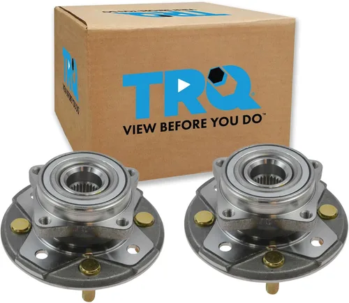 Miniatura 204 de TRQ Juego de conjunto de rodamiento de rueda delantera y buje de 2 piezas Compatible con Chevrolet Cobalt 2005-2010 HHR 2006-2011 Pontiac G5