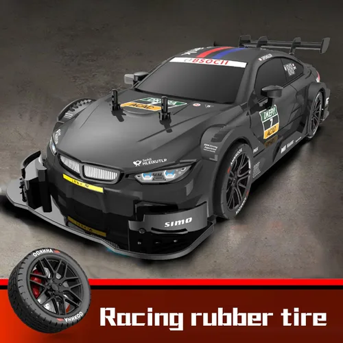 Miniatura 3 de GoolRC Coche de Deriva RC, Coche de Carreras RC de Alta Velocidad 1:16 4WD 40KM/H, Coche Deportivo Eléctrico de Deriva de 2.4GHz con Faro, Negro