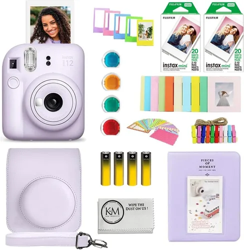 Miniatura 11 de Fujifilm Instax Mini 12 - Cámara de película instantánea Verde menta Incluye película instantánea Fujifilm Instax Mini 40 exposiciones + paquete