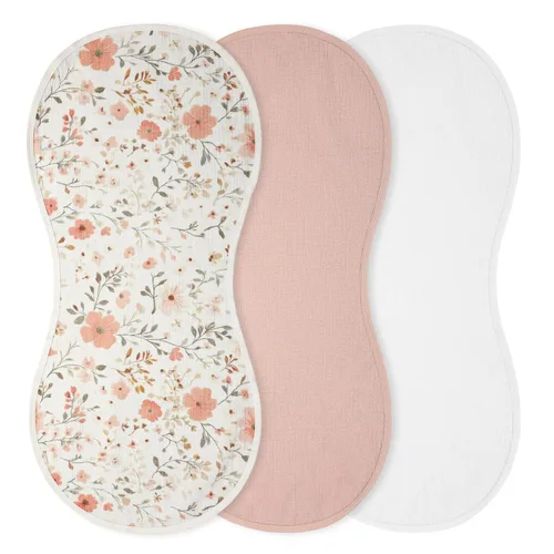Miniatura 21 de Hahafelt 3 piezas de almohadillas para cambiador con forma de maní, impermeables, de algodón orgánico, almohadillas de maní cálidas para la espalda