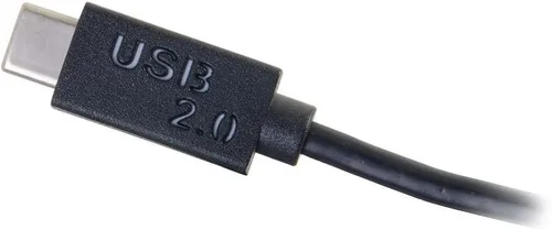 Miniatura 3 de C2G Adaptador USB, USB 2.0, cable adaptador USB C a DB9, negro, 3.28 pies (3.3 ft), Cables to Go 29470