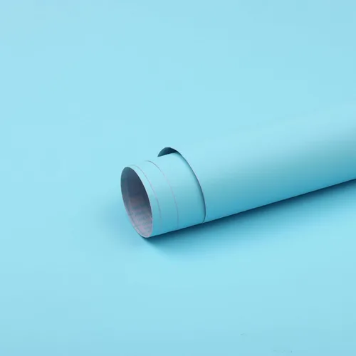 Papel tapiz azul de 15.7 x 197 pulgadas para dormitorio, papel adhesivo azul para despegar y pegar, papel tapiz para baño, vinilo extraíble, Azul