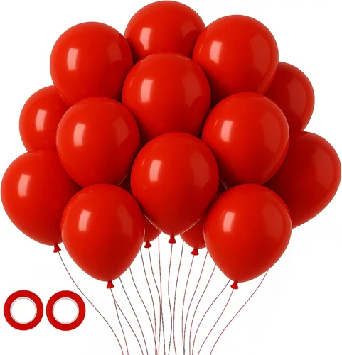 Miniatura 88 de Voircoloria - Globos azul bebé claro, paquete de 66 globos de 12 pulgadas de látex para fiestas para niños y niñas, para cumpleaños, baby shower, 16