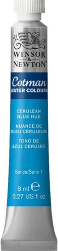 Miniatura 80 de Acuarela Cotman, tubo de 0.27 oz, color carmesí alizarina Gris de Payne