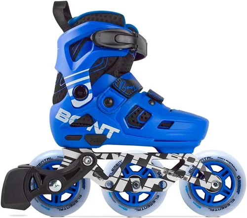 Miniatura 3 de Bont Patines en línea Scoot Kids - Patines de velocidad de rendimiento - Patines de ruedas para niños y niñas Azul