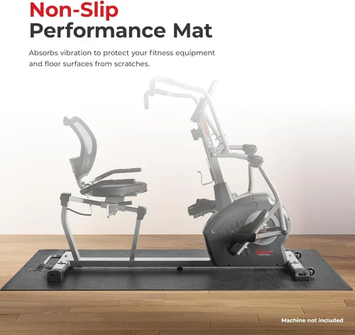 Miniatura 5 de Sunny Health & Fitness - Alfombrilla antideslizante para gimnasio en casa – Almohadilla de espuma para protección del piso de entrenamiento