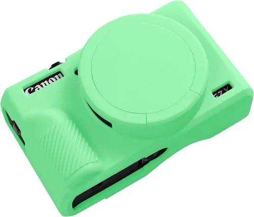 Miniatura 14 de Funda Easy Hood para cámara Canon Powershot G7 X Mark III, cubierta protectora de silicona suave con carcasa de lente extraíble para cámara Canon