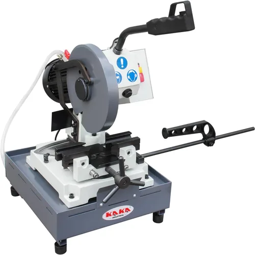 Miniatura 3 de KAKA INDUSTRIAL Sierra fría manual, sierra de corte de metal resistente de 9 pulgadas, hoja de acero de alta velocidad de grado industrial, tornillo