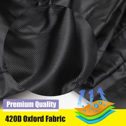 Miniatura 3 de Cubierta impermeable para asiento de cortacésped compatible con John Deere, para Cub Cadet, cubierta de asiento de tractor (Mediana)