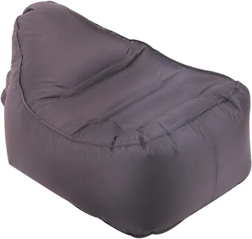 Silla inflable, pequeño sofá inflable individual, tumbona plegable, sofá de aire portátil para estar en interiores, tienda de campaña, actividades