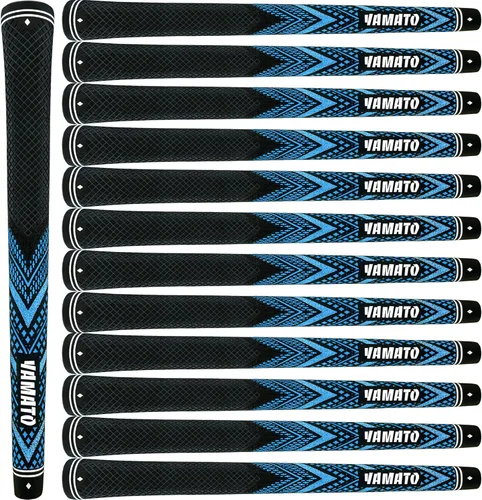 Yamato Innovadoras empuñaduras de golf de tamaño mediano, tamaño estándar, control firme para todo tipo de clima y agarres de alto rendimiento que