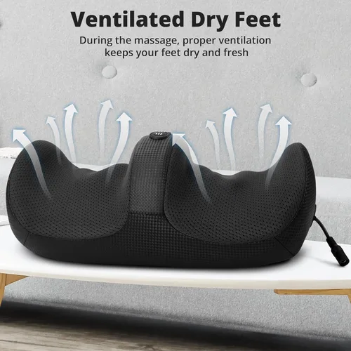 Miniatura 9 de Medcursor - Masajeador de pies Shiatsu con calor Masajeador de pies y pantorrillas con rodillo de masaje, masaje profundo para fascitis plantar