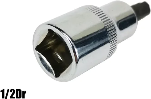Miniatura 6 de Asiento de coche Tornillo de extracción Socket quitar herramienta 1/2" DR 4 dientes para Jeep Cherokee