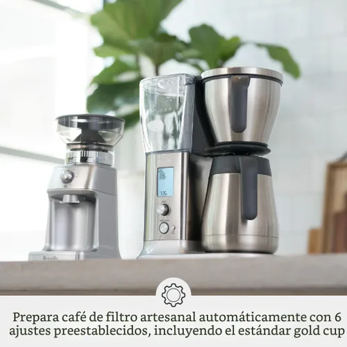 Miniatura 2 de Breville BDC450BSS Cafetera de precisión con jarra térmica, de goteo, 60 oz, acero inoxidable cepillado