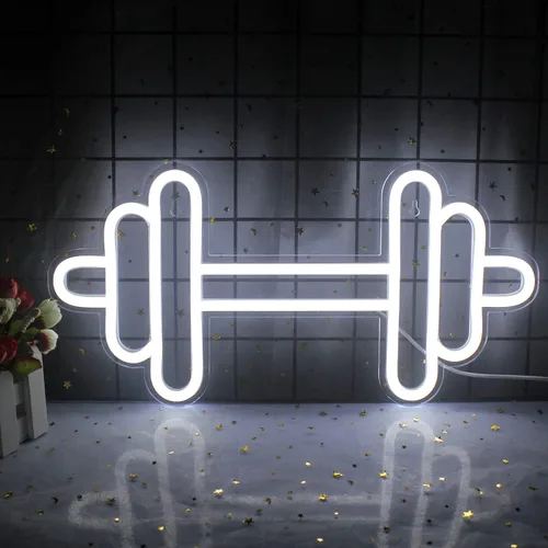 Miniatura 12 de Letrero de neón con texto en inglés "I Need a Beer" ("Necesito una cerveza") con barra de luz LED de neón para decoración de pared para Pub Man Cave