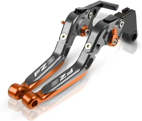 Miniatura 5 de Brake Clutch Levers for FZ8 FZ-8 for FAZER 2011-2015 CNC Clutch Lever Brake Set Adjustable Folding Handle Levers Motorcycle Parts