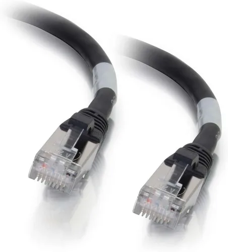 Miniatura 9 de C2G 00740 Cable Cat6a - Cable de conexión de red Ethernet blindado sin enganches, aguamarina (1 pie, 1.0 ft)