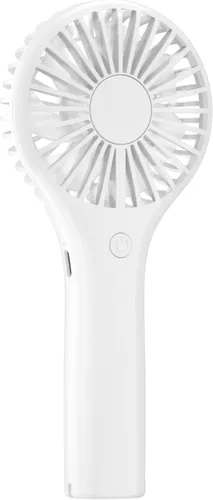 Miniatura 10 de Edvision Mini ventilador portátil – Potente ventilador personal de mano con 3 velocidades, lindo y pequeño, recargable por USB para viajes