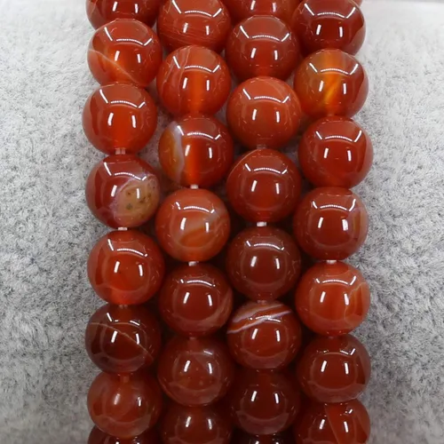 Miniatura 68 de Amandastone Pulsera elástica de cuentas redondas de 0.315 in con piedras preciosas naturales de 7 pulgadas