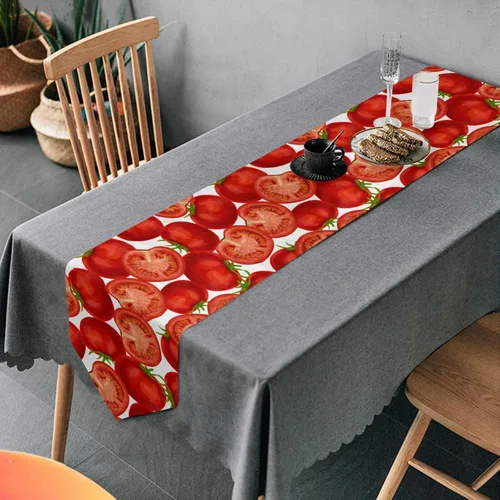 Miniatura 10 de Camino de mesa de baloncesto deportivo para cocina, comedor, fiesta, vacaciones, boda, decoración del hogar, interior y exterior, 13 x 70 pulgadas