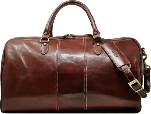 Miniatura 3 de Floto Maleta Venezia Bolsa de lona, Vecchio marrón, Bolsa de lona