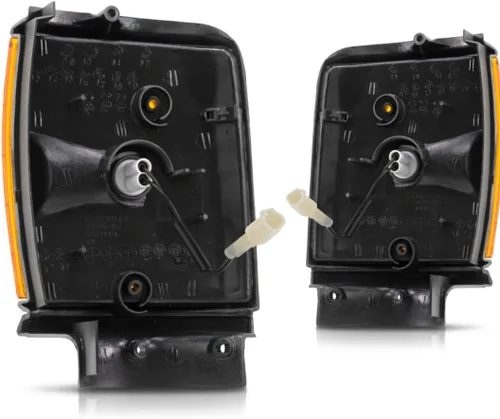 Miniatura 3 de Par de luces de estacionamiento para Toyota Pickup 1987-1988, lado del conductor y del pasajero 2WD; STD; negro TO2520115 TO2521117 81620-89162