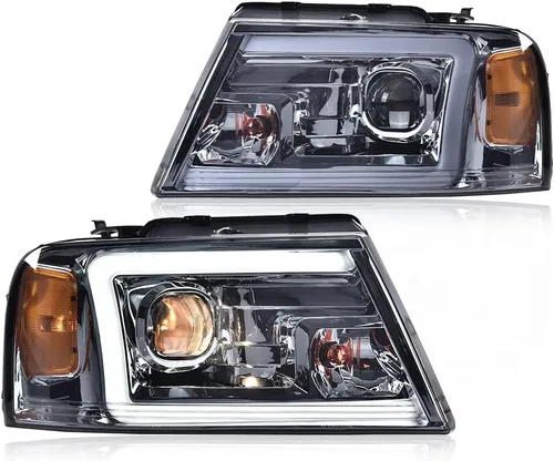 Miniatura 32 de GRAND ORANGE Par de faros delanteros compatibles con Toyota Tacoma 2005 2006 2007 2008 2009 2010 2011 lente transparente cromado carcasa ámbar