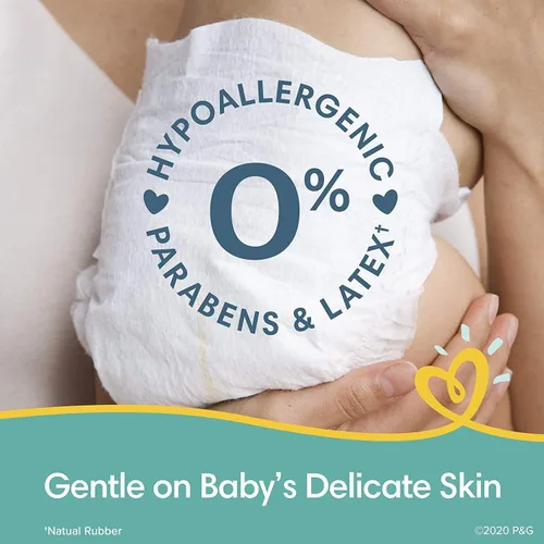 Miniatura 3 de Pañales para bebé, talla 3, 168 unidades – Pampers Swaddlers, suministro de un mes (el embalaje y las impresiones en los pañales pueden variar)