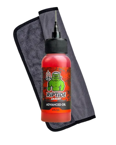 Miniatura 7 de Aceite de Arma Avanzado Riptide Armory - Protección de Grafeno de Larga Duración y Lubricidad - Protege y Previene la Acumulación - Seguro en Todas