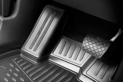 Miniatura 7 de Se adapta a Subaru Crosstrek 2018-2023 / Subaru Impreza 2017-2023 Juego de alfombrillas delanteras y de segunda fila de asientos para todo