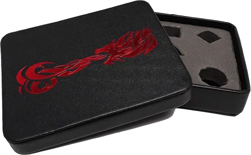 Miniatura 6 de Leather Lite - Estuche de almacenamiento y exhibición de dados, perfecto para dados de plástico, metal, piedra o madera