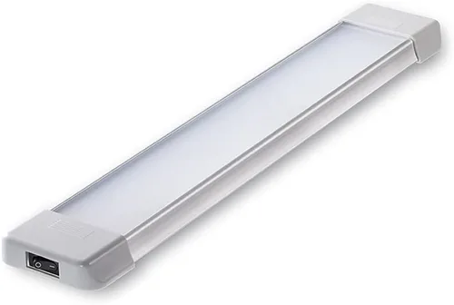 Miniatura 8 de Raycharm Lámpara LED para interiores de 34.2 x 2.6 pulgadas, salida de alto lúmenes de baja corriente de consumo energético, lente esmerilada