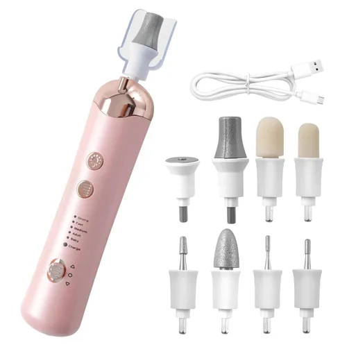Droyek Máquina Taladro Eléctrico de Uñas Lima Eléctrica Kit de Lima de Uñas para Principiantes Uñas de Gel Acrílico Manicura Pedicura Herramienta de