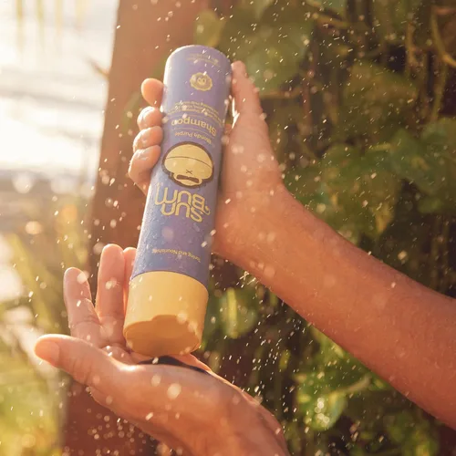 Miniatura 3 de Sun Bum Champú rubio morado – Limpia y previene la sequedad con una fórmula hidratante e iluminadora profunda – Tratamiento de mejora y tonificación