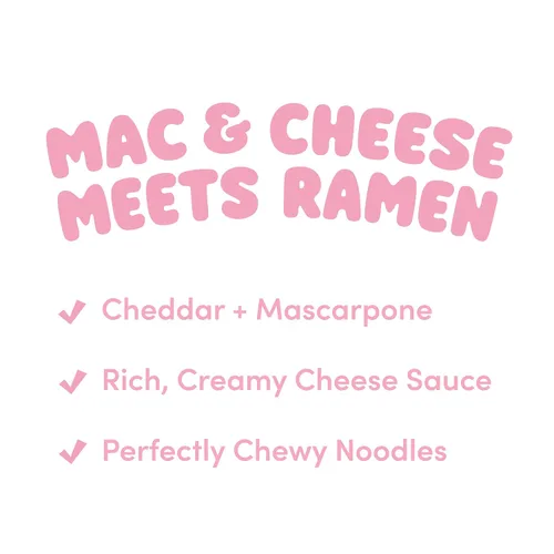 Miniatura 4 de Ramen salteado con queso (tazón) – Sabor picante de chile y cheddar Fideos instantáneos coreanos atrevidos, cremosos y con queso 3.88 oz