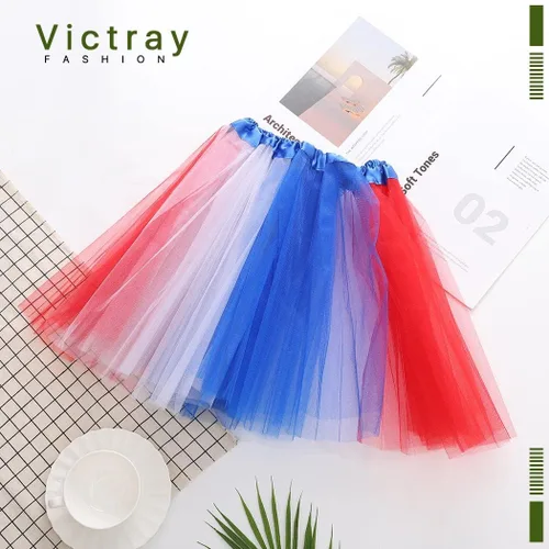 Miniatura 4 de Victray Womens Tutu Skirts Tulle Tutu Skirt Ballet Dance Skirts Layered Tutu Short Skirt Party Festival Costume