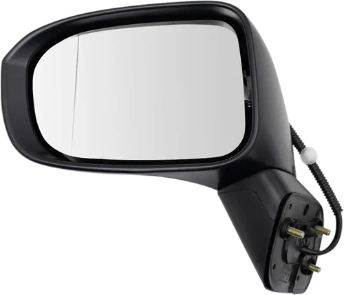 Miniatura 139 de TRQ Espejo plegable con calefacción eléctrica del lado del conductor con indicador de punto ciego pintura a juego negro liso compatible con Kia
